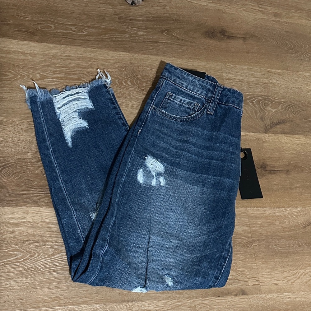Vervet distressed boyfriend jeans